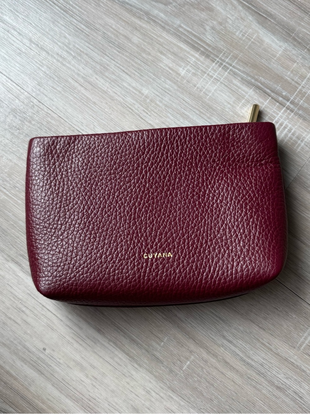 Cuyana Small Leather Pouch